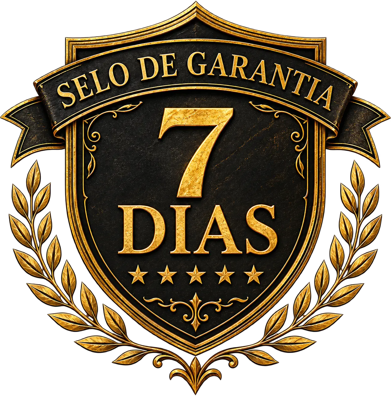 Selo de garantia de 7 dias